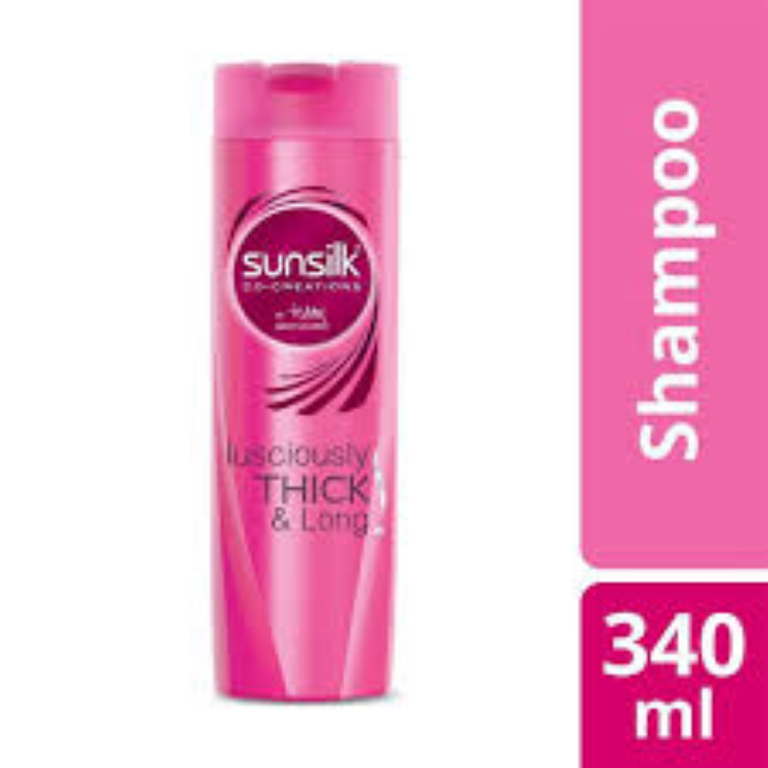 SUNSILK PINK SHAMPOO 340ML